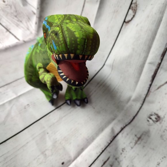 Nanco Green T-Rex Dinosaur 11" - Picture 4 of 9